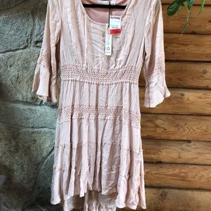 Rustic Country High-Low Dress